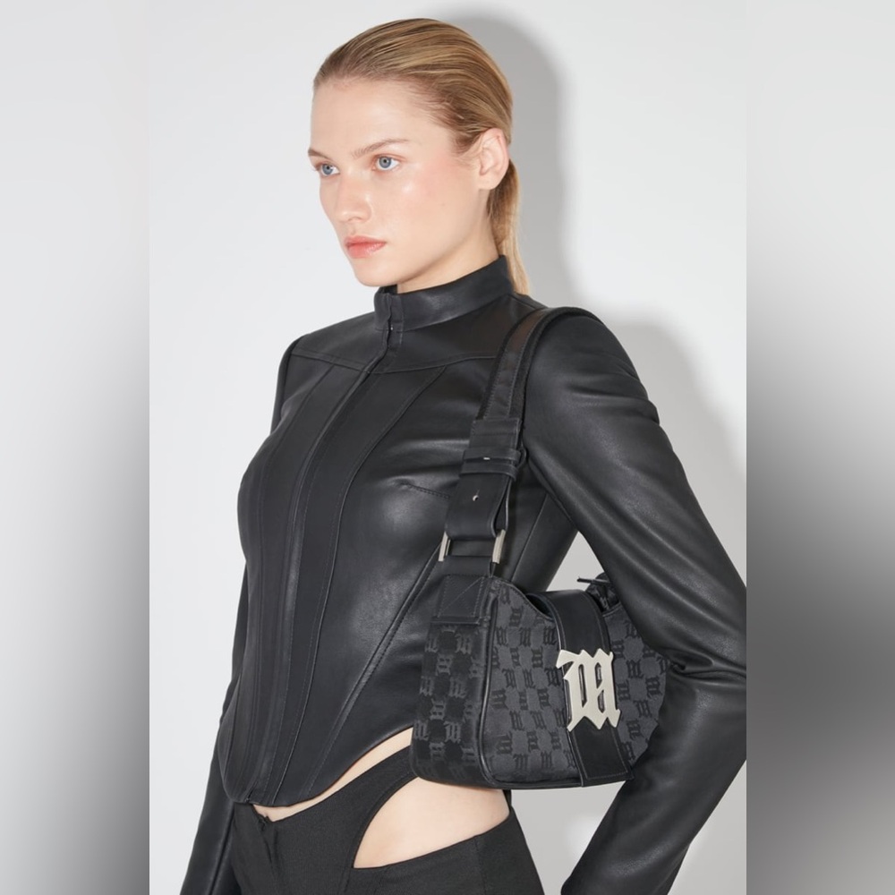 Nylon Monogram Shoulder Bag Medium - image 6